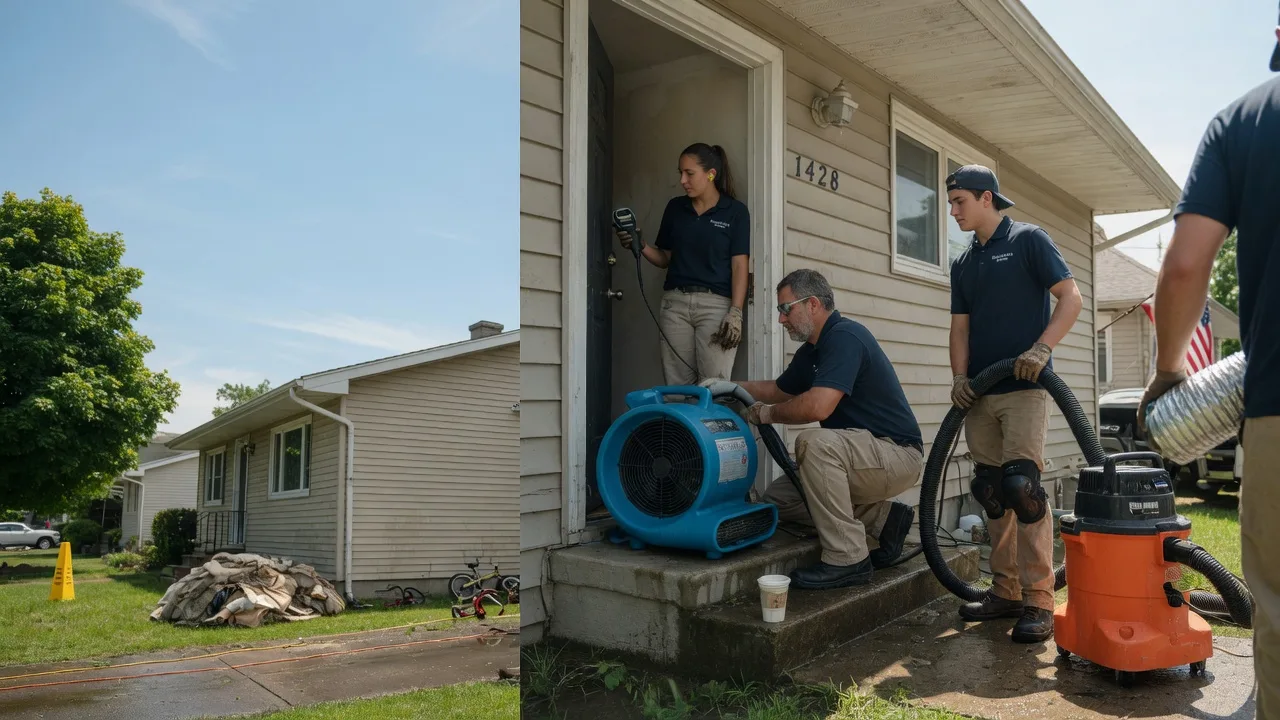 Water Damage Restoration in Red Oak, VA near me